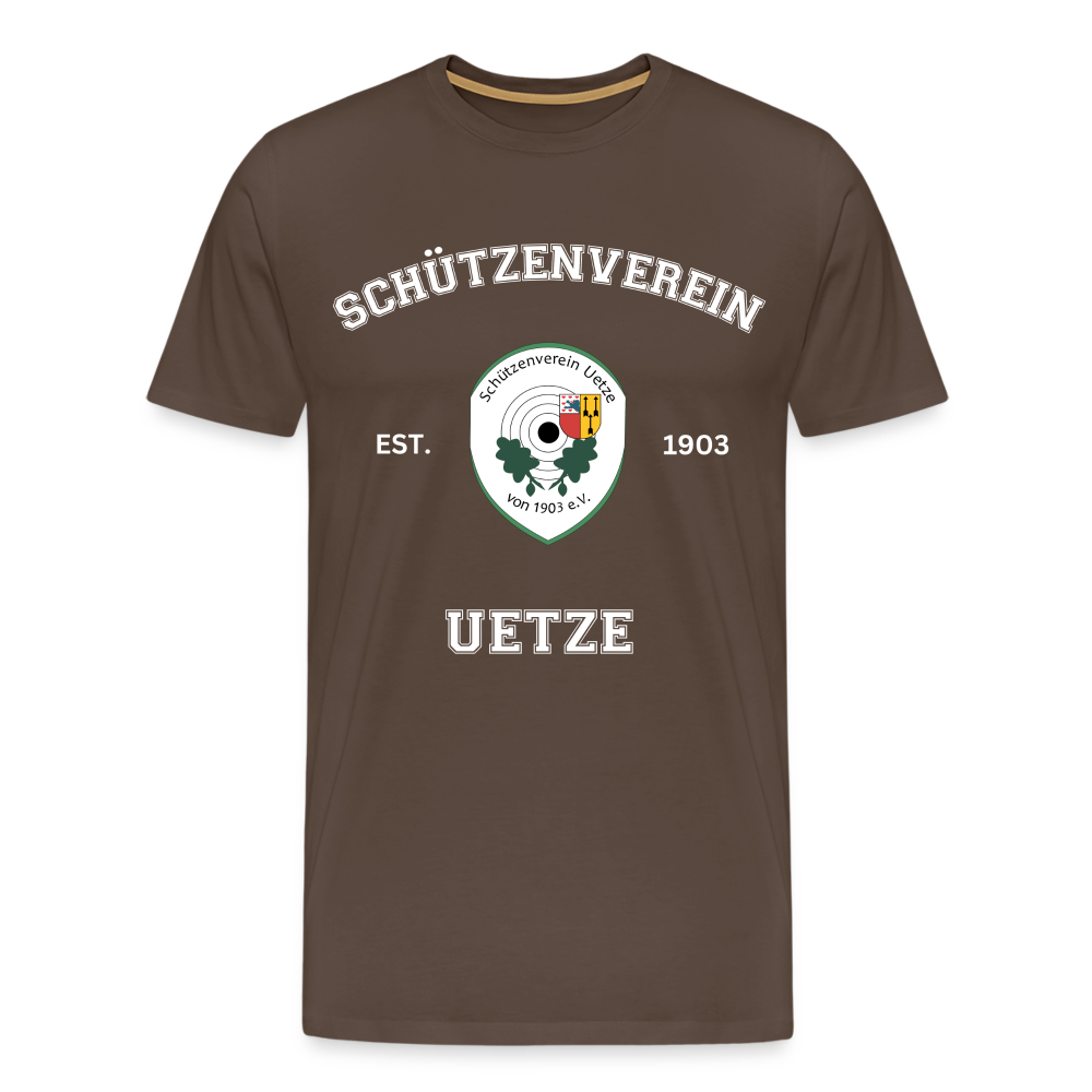 Schützenverein Uetze unisex Collage T-Shirt - Edelbraun