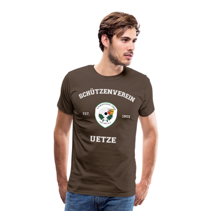 Schützenverein Uetze unisex Collage T-Shirt - Edelbraun