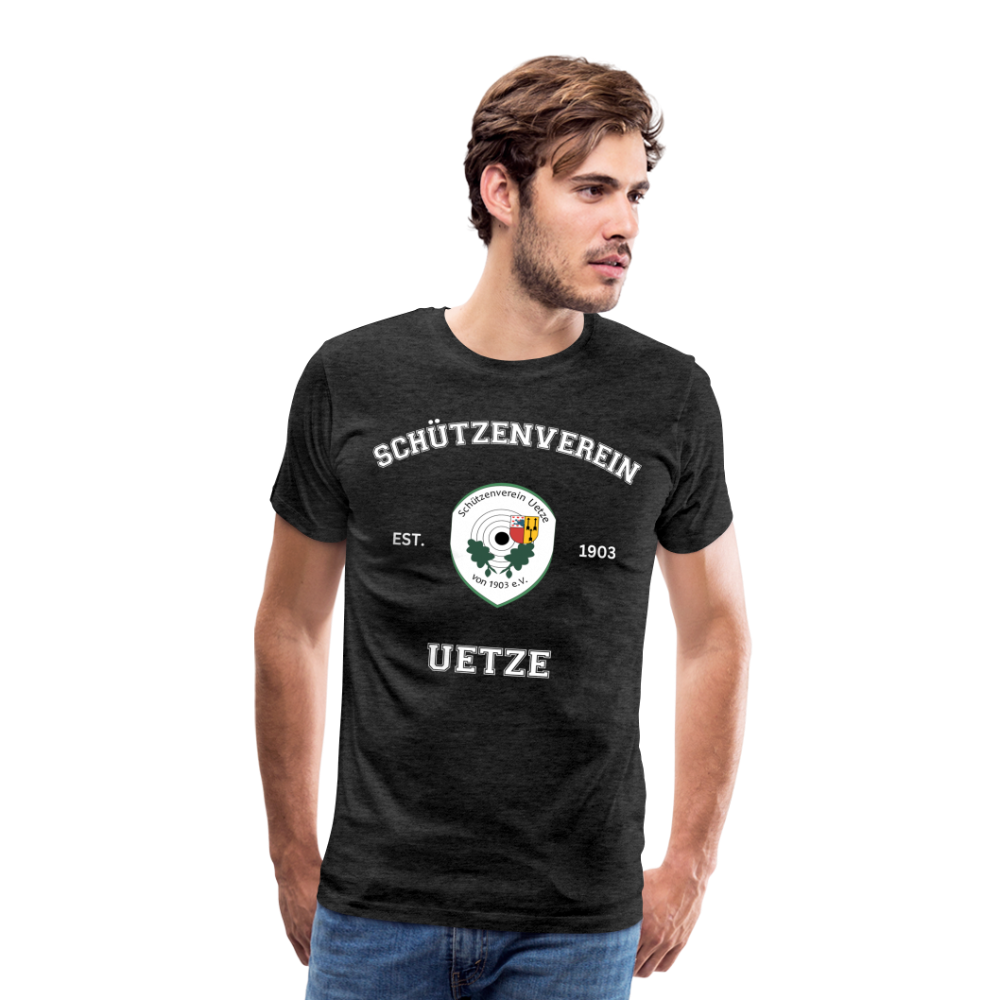 Schützenverein Uetze unisex Collage T-Shirt - Anthrazit