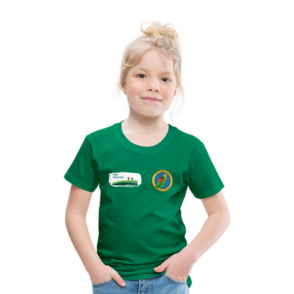 Wald + Krippe Kinder Premium T-Shirt - Kelly Green