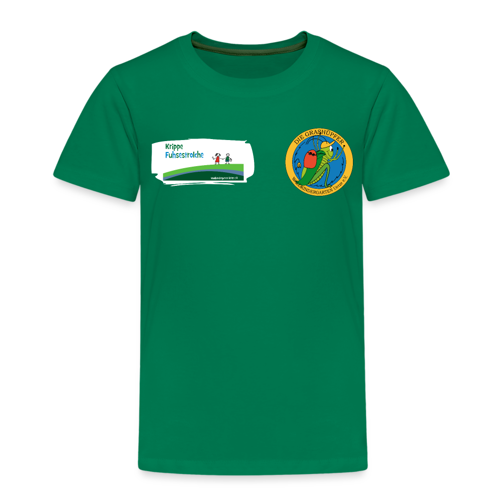 Wald + Krippe Kinder Premium T-Shirt - Kelly Green