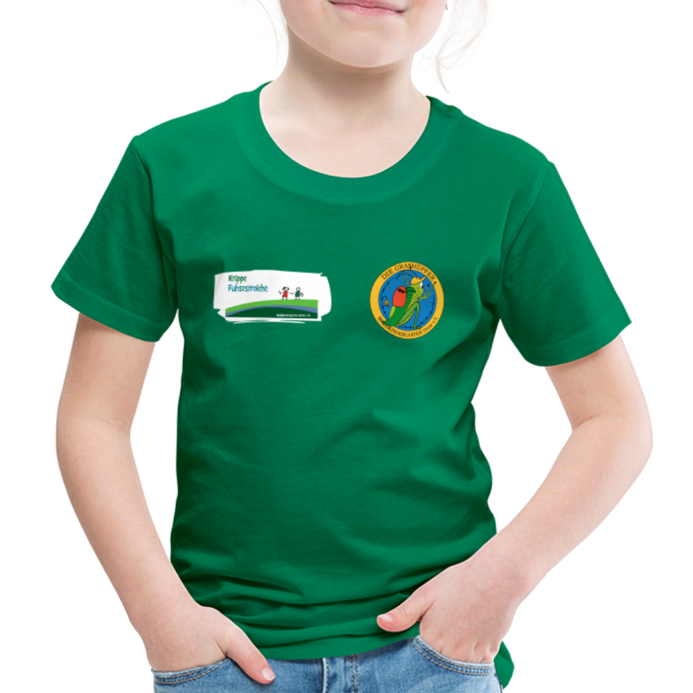 Wald + Krippe Kinder Premium T-Shirt - Kelly Green