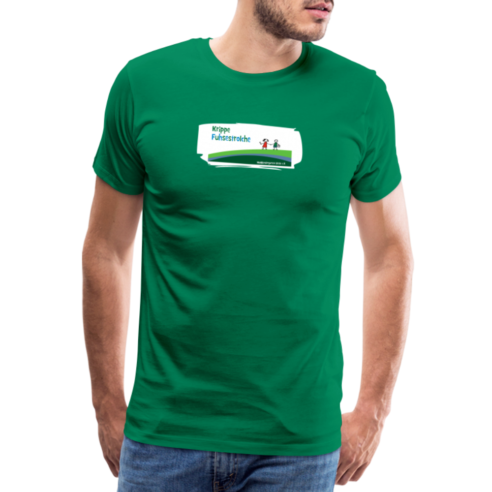 Krippe unisex Premium T-Shirt - Kelly Green